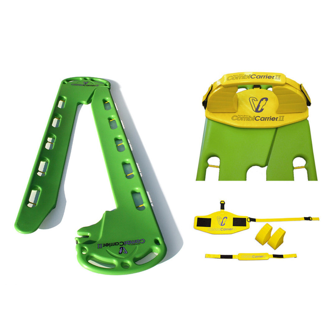 CombiCarrier II scoop stretcher and backboard